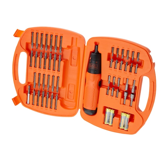 54-tlg. Batterie-Stabschrauberset