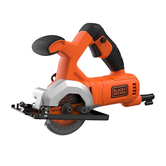 400 Watt Kompakt-Handkreissäge mit 2 Sägeblättern und Koffer